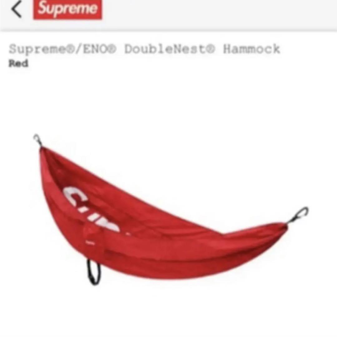 新品 Supreme シュプリームハンモック アウトドア キャンプ
