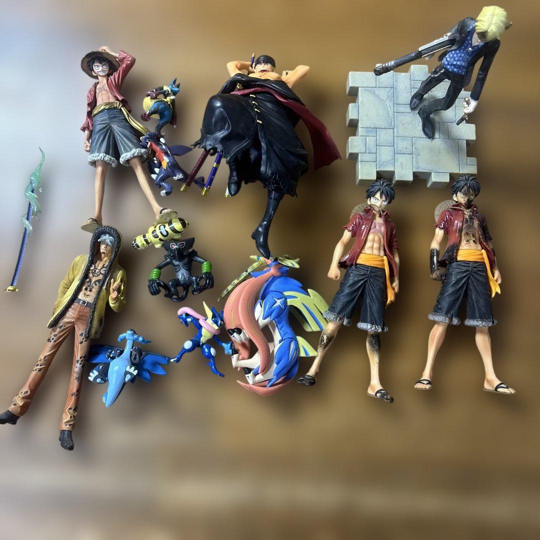 ワンピース フィギュアセット ルフィ ゾロ サンジ - メルカリ
