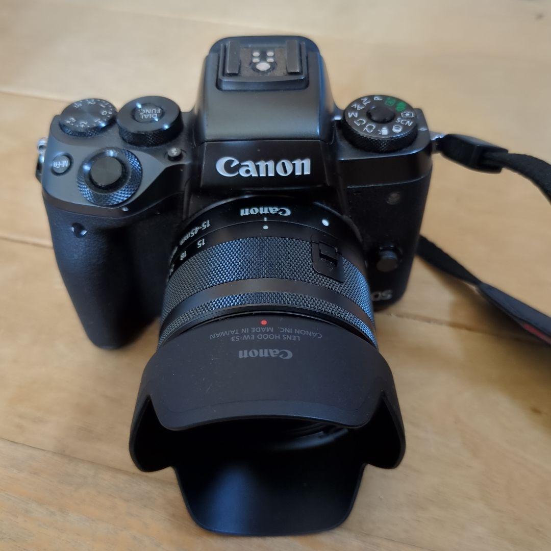 【ジャンク】【動作確認済】Canon EOS M5 カメラ本体とズームレンズ2本