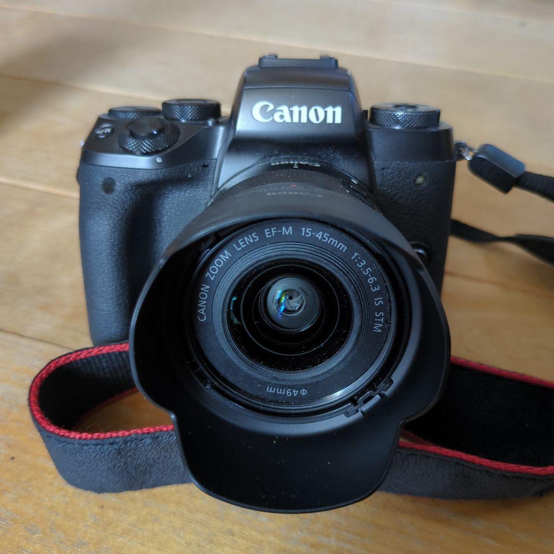 【ジャンク】【動作確認済】Canon EOS M5 カメラ本体とズームレンズ2本