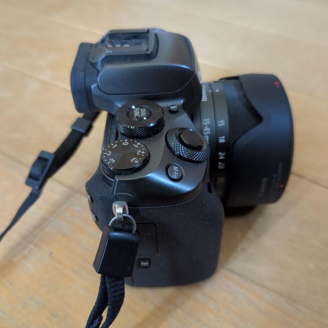 【ジャンク】【動作確認済】Canon EOS M5 カメラ本体とズームレンズ2本