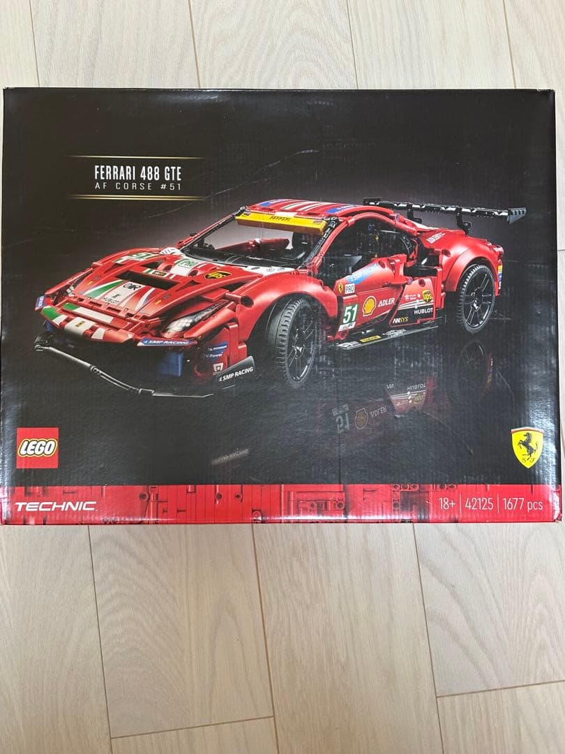 LEGO Ferrari 488 GTE 1677 pcs