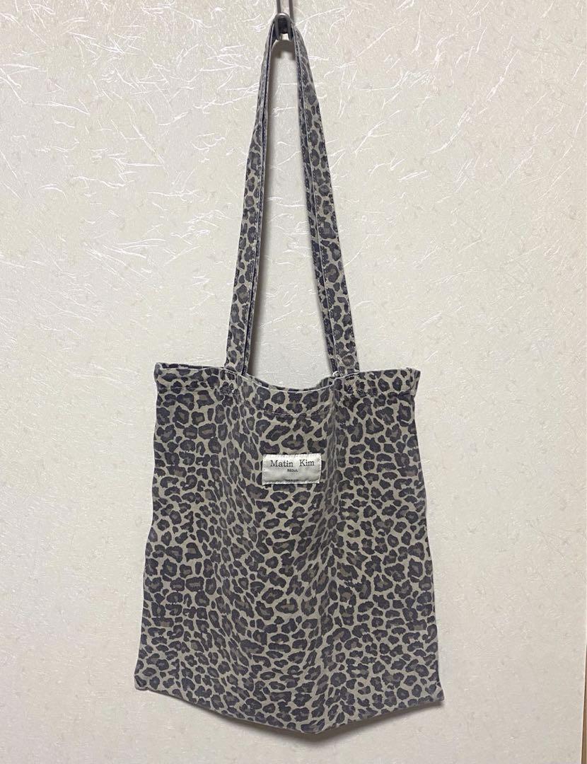 新品】正規品 MatinKim トートバッグ ヒョウ柄 - メルカリ