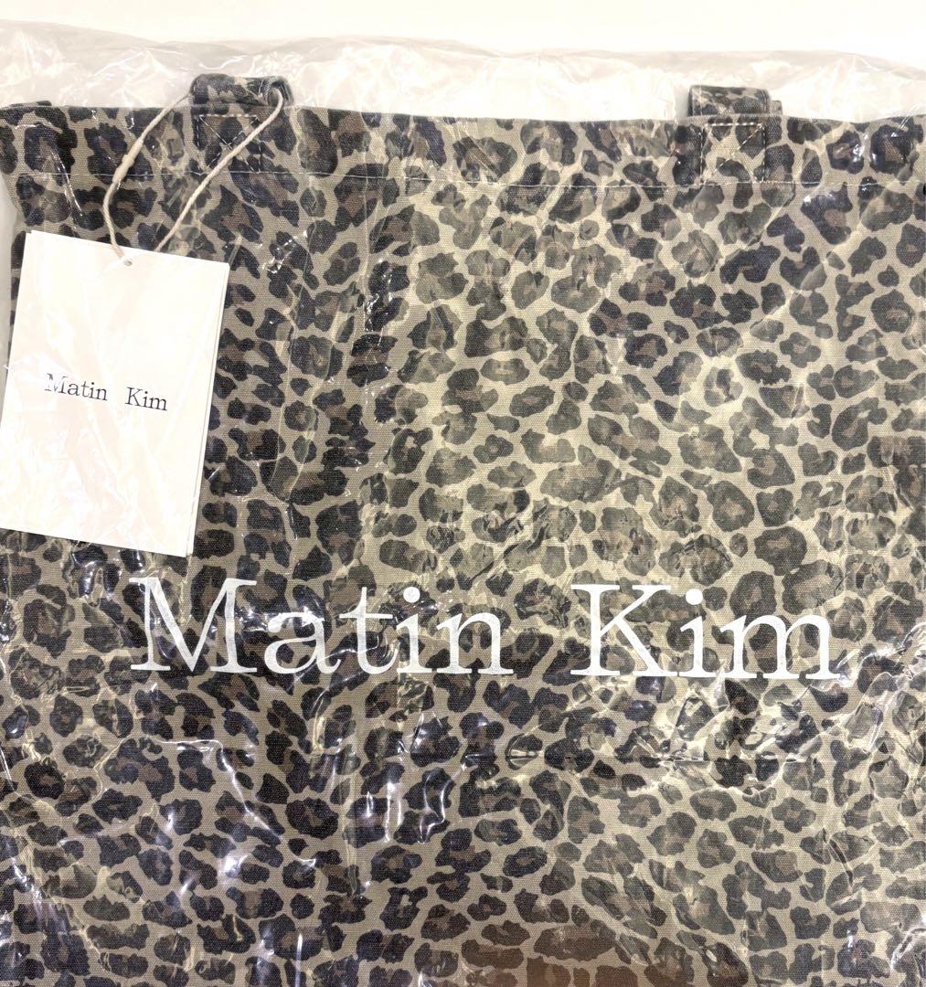 【新品】正規品　MatinKim トートバッグ　ヒョウ柄 新品】正規品 MatinKim トートバッグ ヒョウ柄 - メルカリ