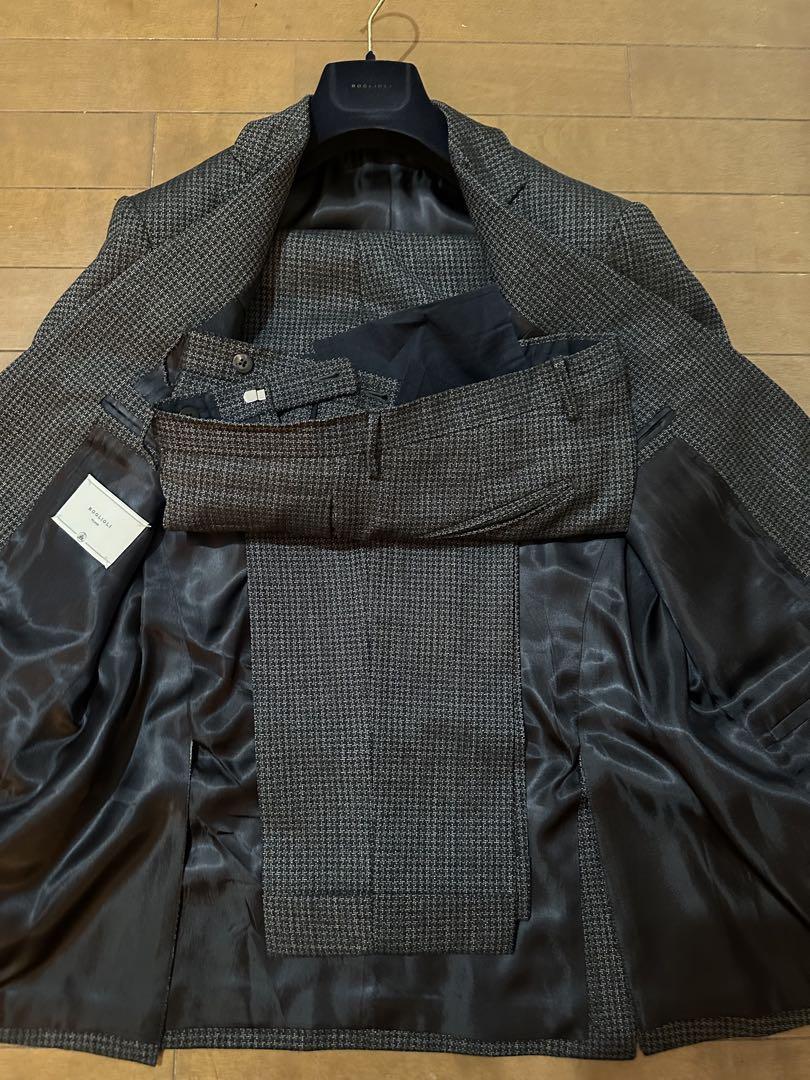 ⭐️BOGLIOLI⭐️セットアップスーツ‼️50 ⭐️定価198,000円⭐️破格‼️