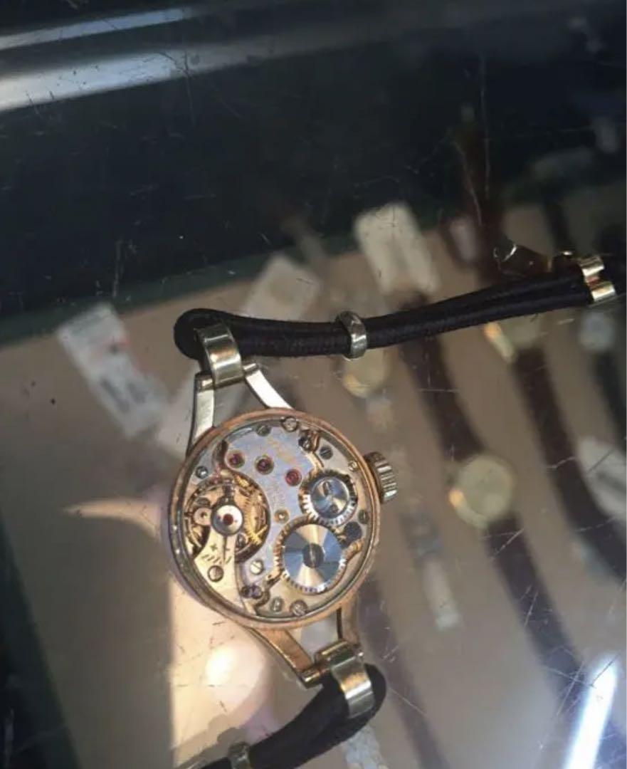 最終価格【ROLEX】ロレックス ビンテージ 9金手巻き腕時計