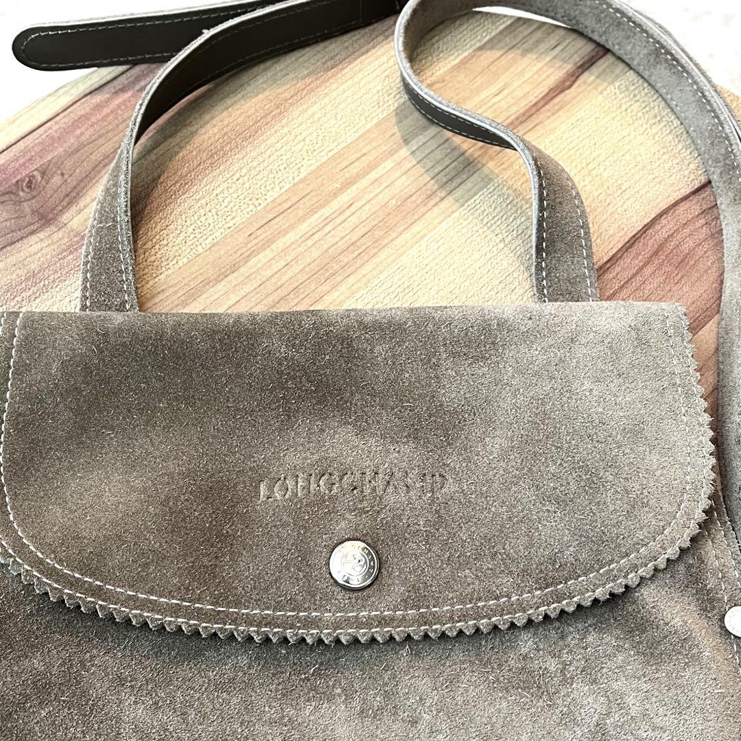 ✨極希少✨美品✨LONGCHAMP ロンシャン ショルダーバッグ スウェード ✨極希少✨美品✨LONGCHAMP ロンシャン ショルダーバッグ