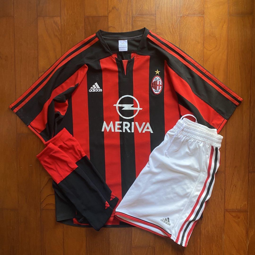 adidas アディダス AC MILAN 2003-04 ルイコスタ