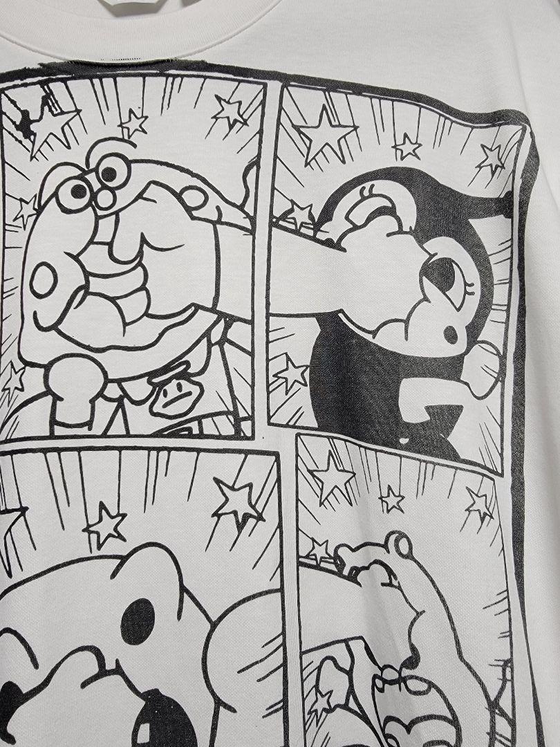うんこりん 降臨堂 ロングスリーブTシャツ XL オールパンチ アンパンチ