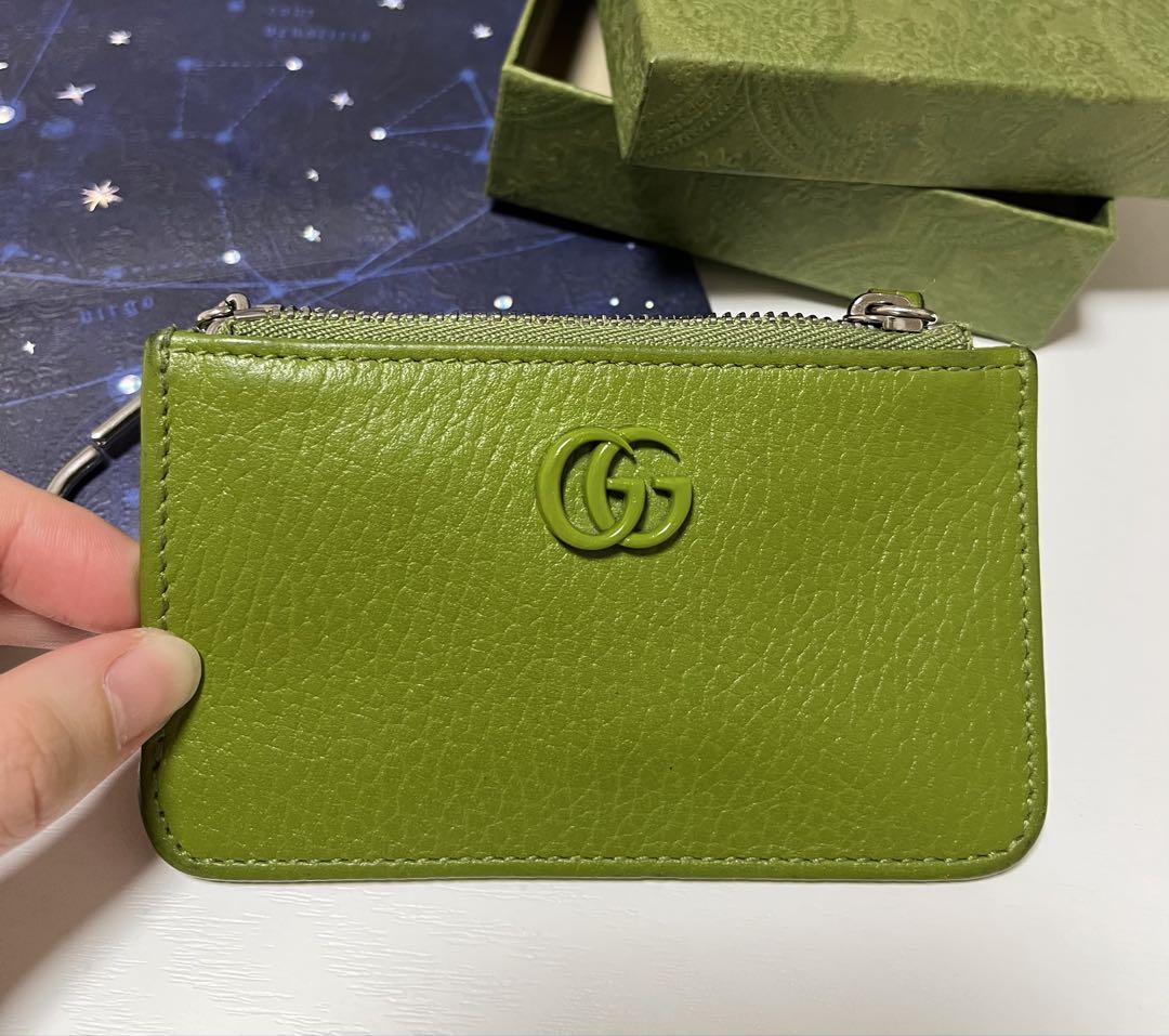 GUCCI グリーンレザー