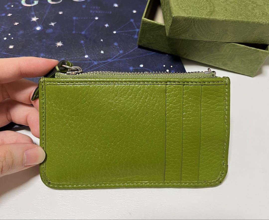 GUCCI グリーンレザー
