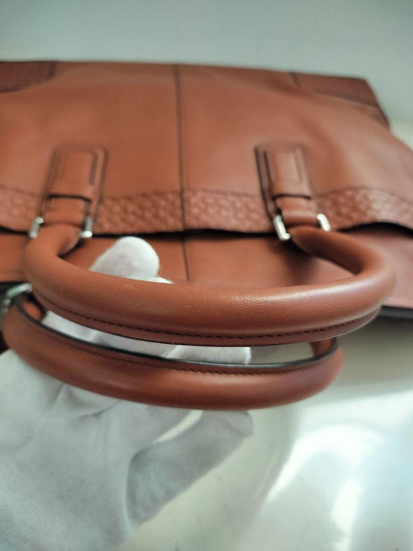 ⭐良上美品⭐コーチオールレザー多層構造ビジネスバッグブリーフケース書類鞄⭐A4⭐