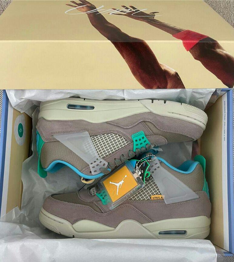 【26.5cm】Union LA Air Jordan4 Taupe Haze