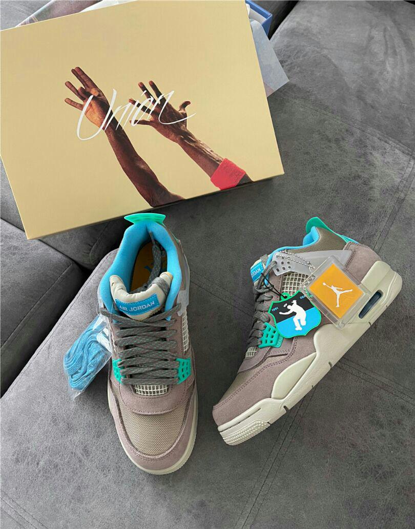 【26.5cm】Union LA Air Jordan4 Taupe Haze