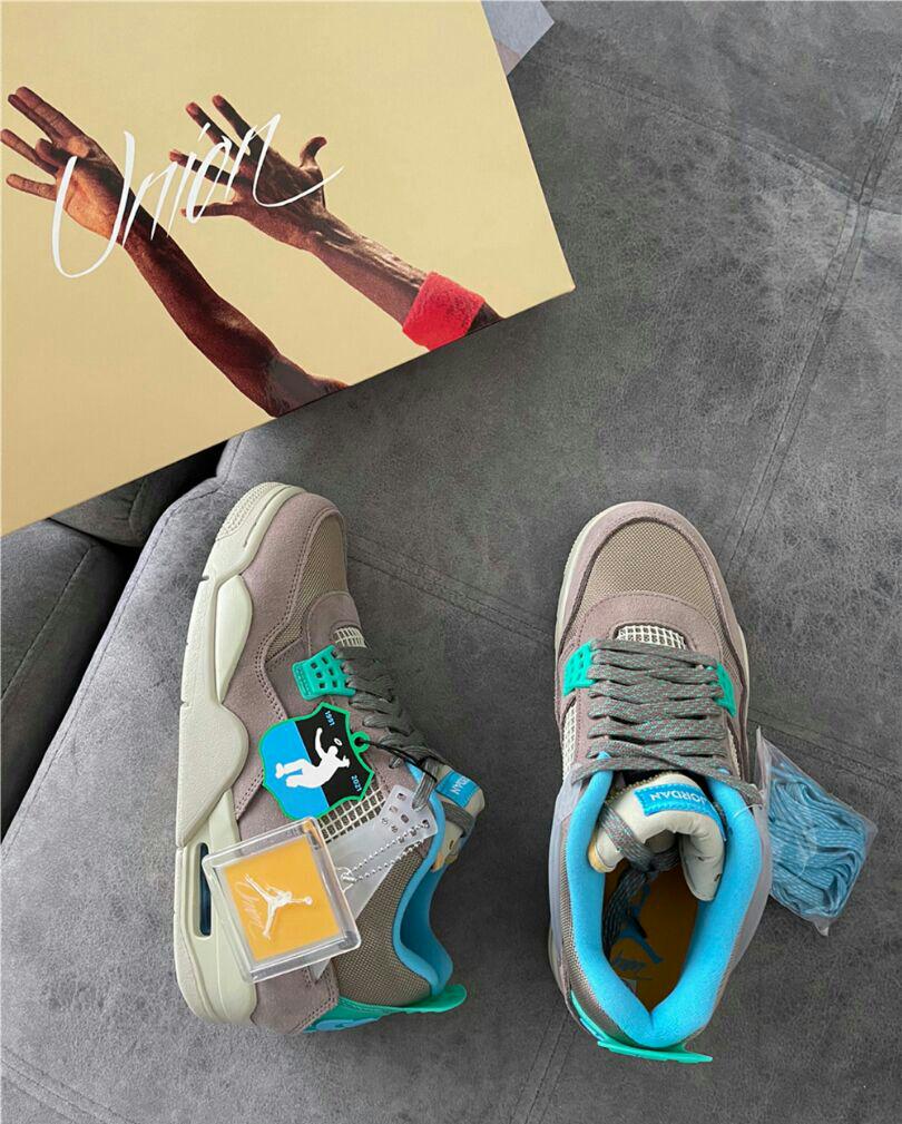 【26.5cm】Union LA Air Jordan4 Taupe Haze