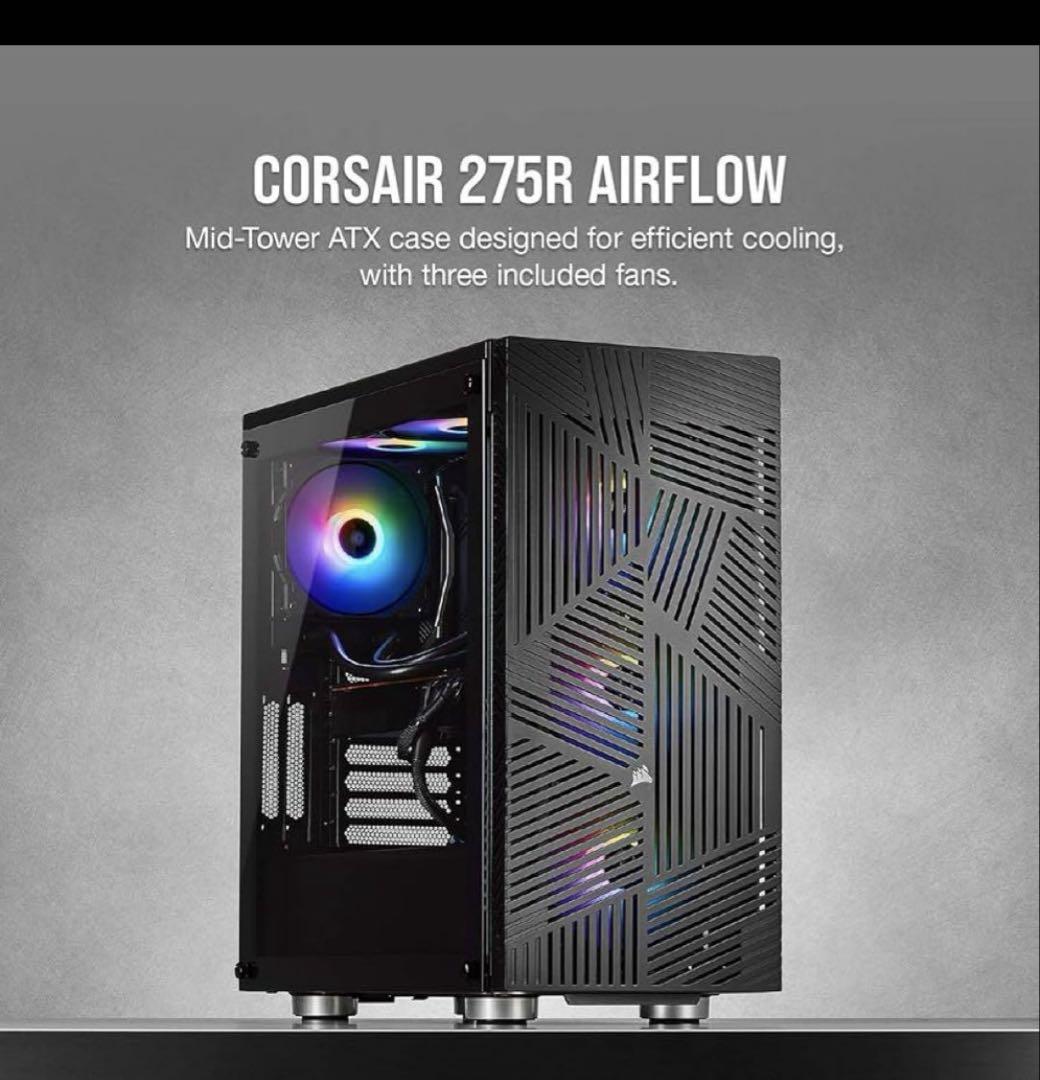 ★Corsair★275R Airflow Tempered Glass ケース