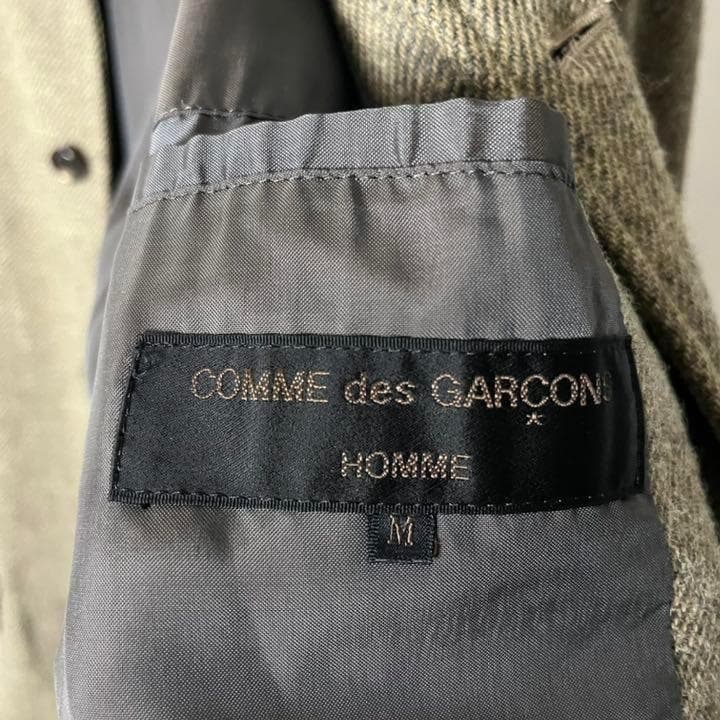 ad1989 コムデギャルソン　オム　ツイード　ブルゾン ad1989 コムデギャルソン オム ツイード ブルゾン - メルカリ