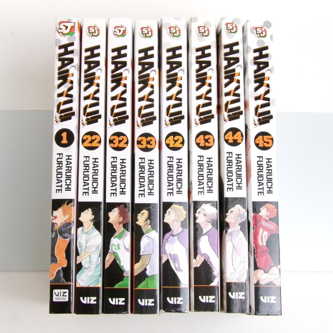 【英語/洋書】ハイキュー!! 　8冊セット　古舘春一　Haikyu!!　[C] 英語/洋書】ハイキュー!! 8冊セット 古舘春一 Haikyu!! [C