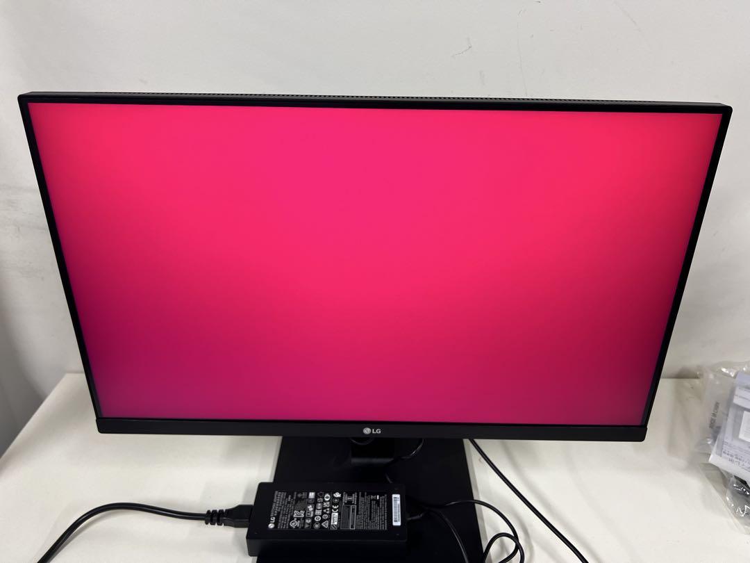 LG フレームレス モニター ディスプレイ 24QP750-B