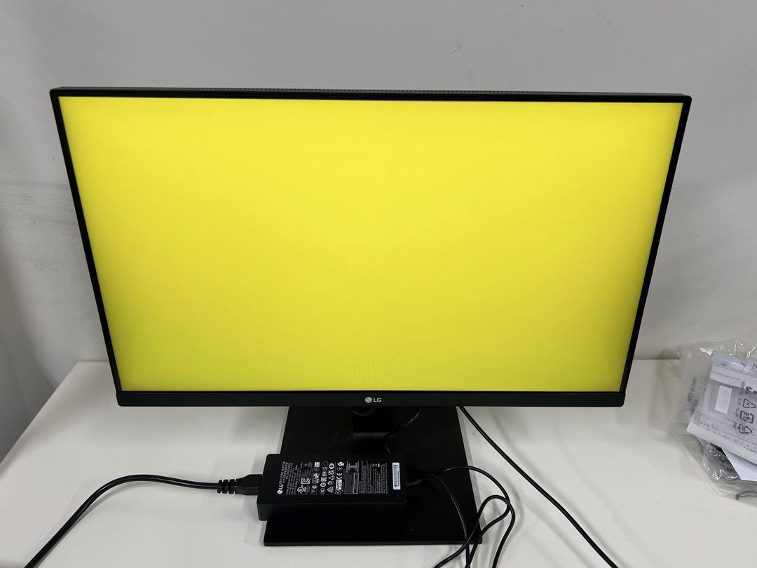 LG フレームレス モニター ディスプレイ 24QP750-B