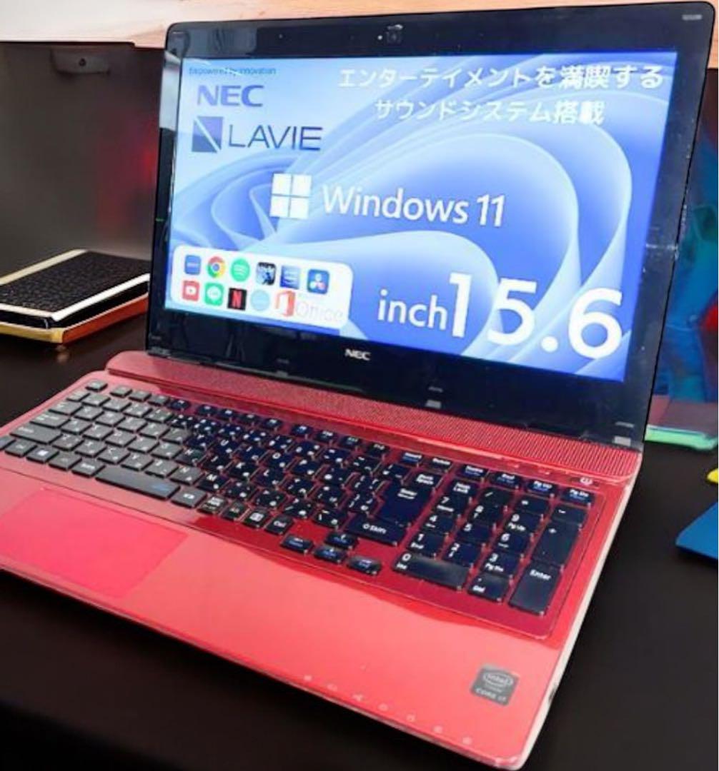 ハイスペ改良　NEC Corei7 Windows11 すぐ使える
