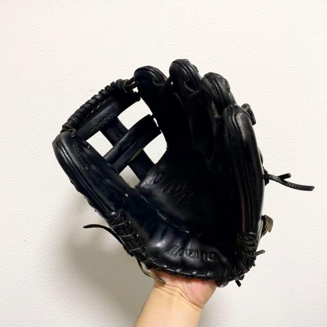 グローブ ミズノプロ 最高級 キップレザー 型抜群 即戦力 硬式 内野手