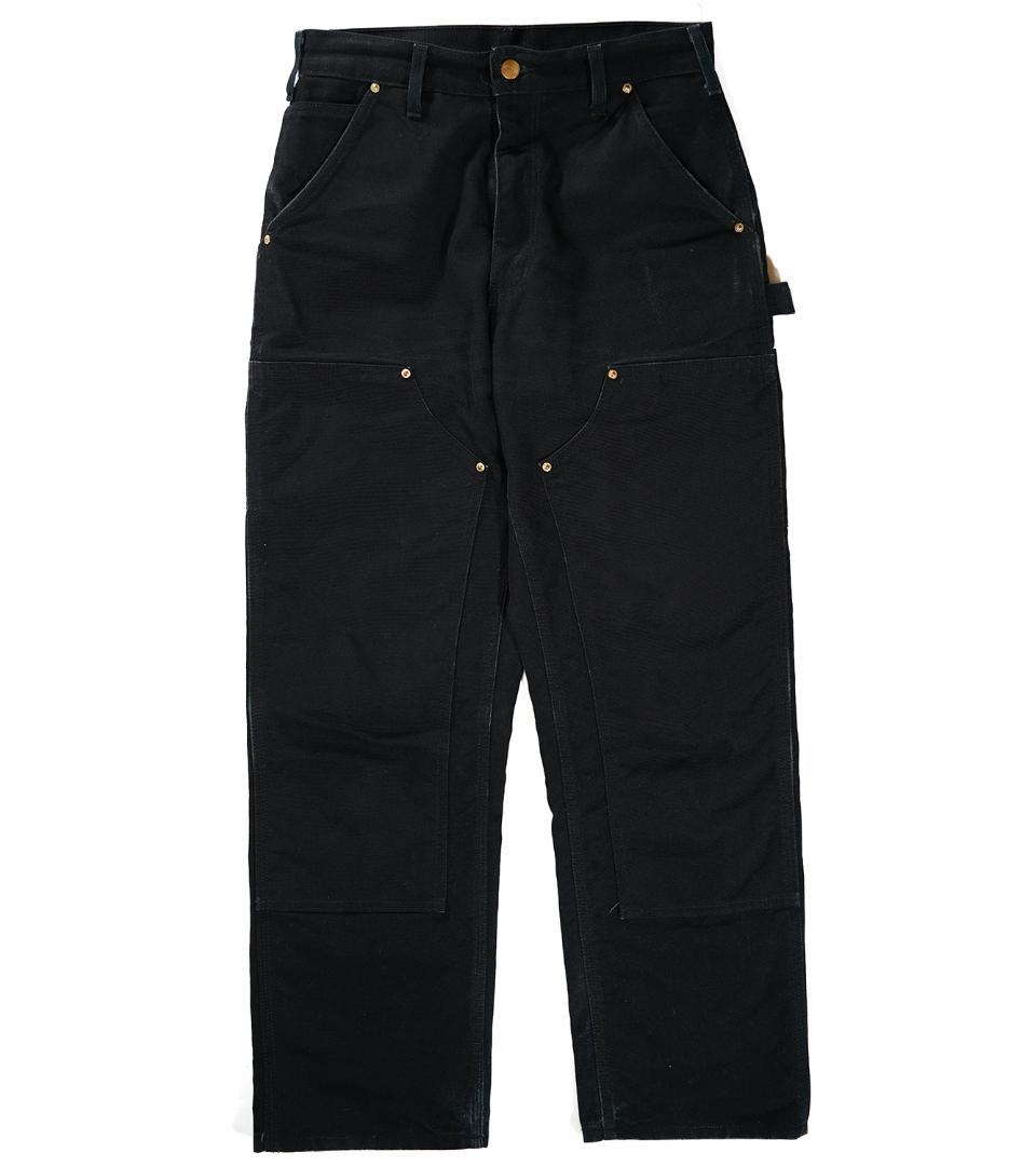 USA製 Carhartt ダブルニー ペインター パンツ カーハート ブラック USA製 Carhartt ダブルニー ペインター パンツ カーハート ブラック
