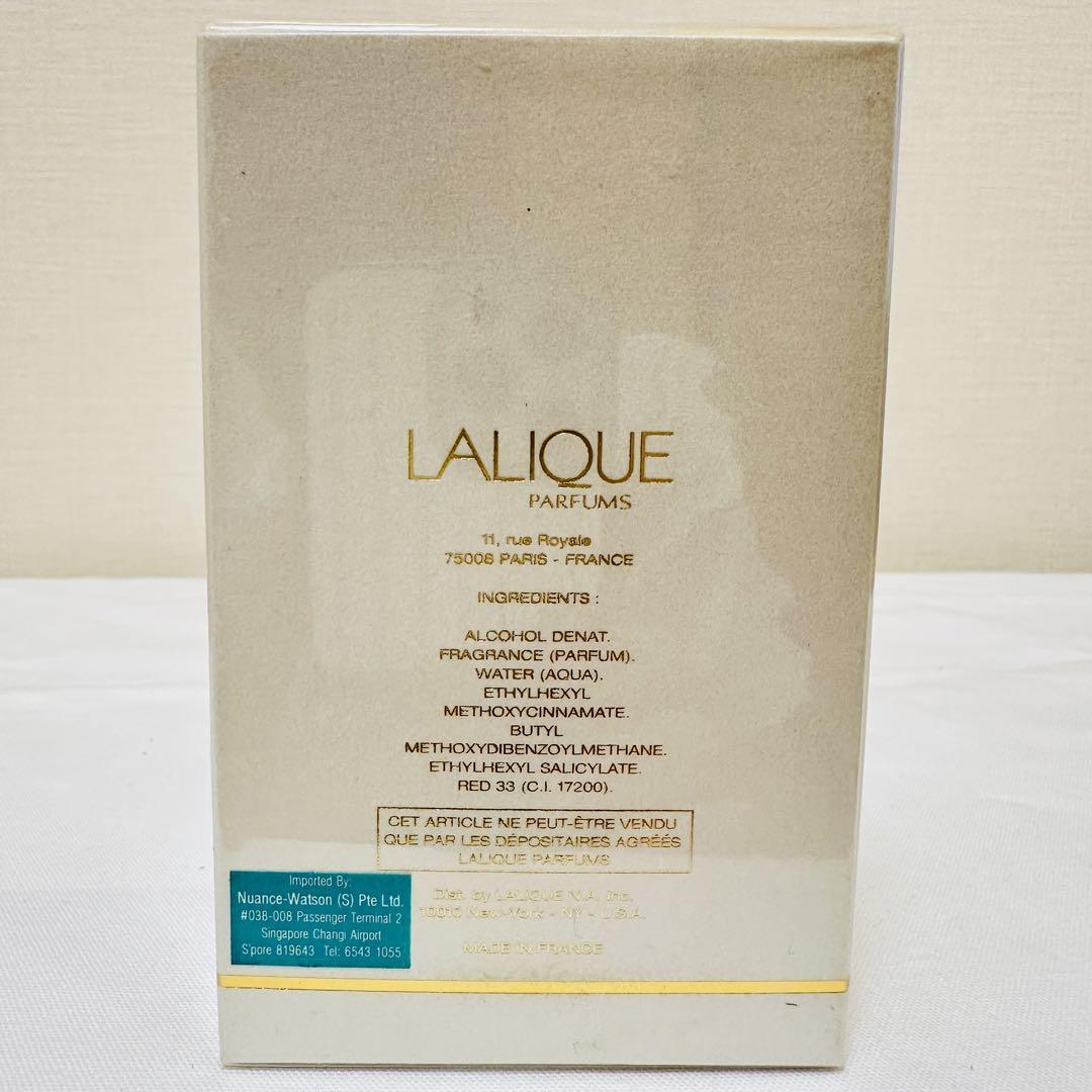 新品未開封 LALIQUE ラリック オードパルファム 香水 50ml