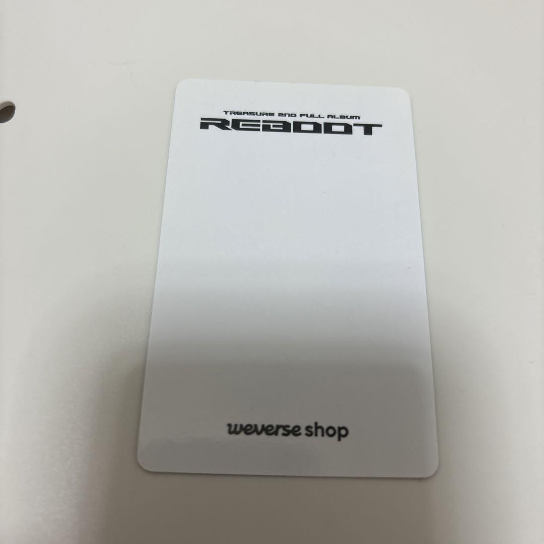2025人気新作 TREASURE メルカリ - ハルト トレカ 特典 当選者 スペイベ Weverse タレントカード