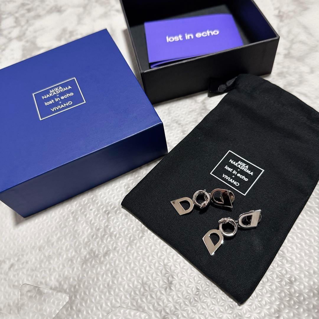 新品 VIVIANO 中島美嘉 コラボ シルバー ブレスレット ピアス セット