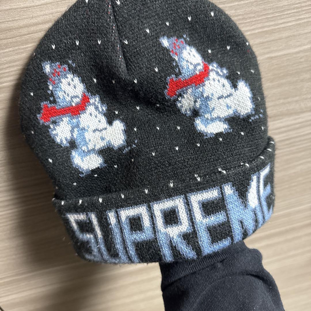 SUPREME 雪だるま ニット帽