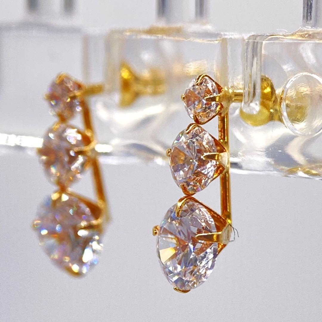 新品 K18 18金 18k イエローゴールド ピアス 刻印あり日本製 両耳用 新品 K18 18金 18k イエローゴールド ピアス 刻印あり日本製 両耳用