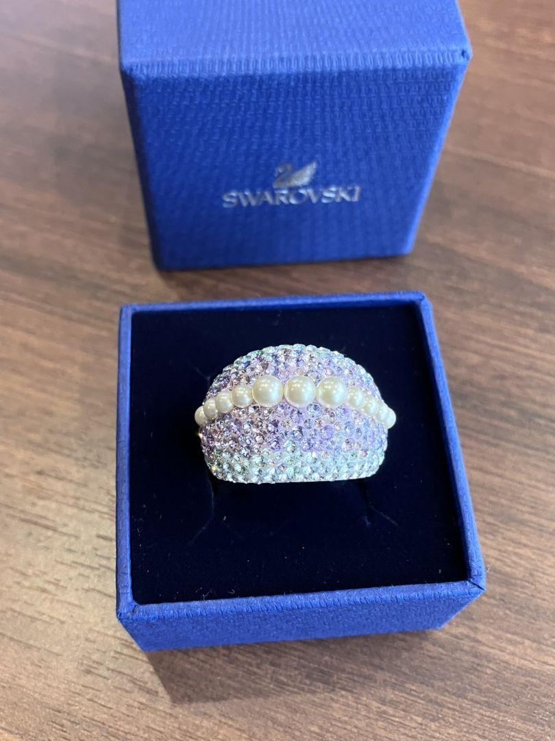 ★SWAROVSKI　スワロフスキー　リング【11号】 楽天市場】SWAROVSKI(スワロフスキー) リング 11号 シルバー