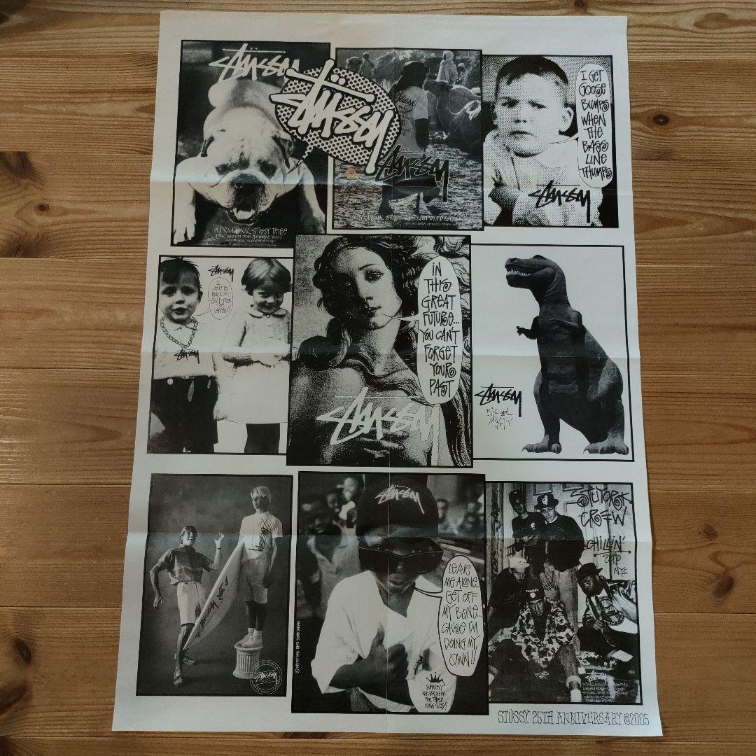 STUSSY　ビンテージポスター（25周年）