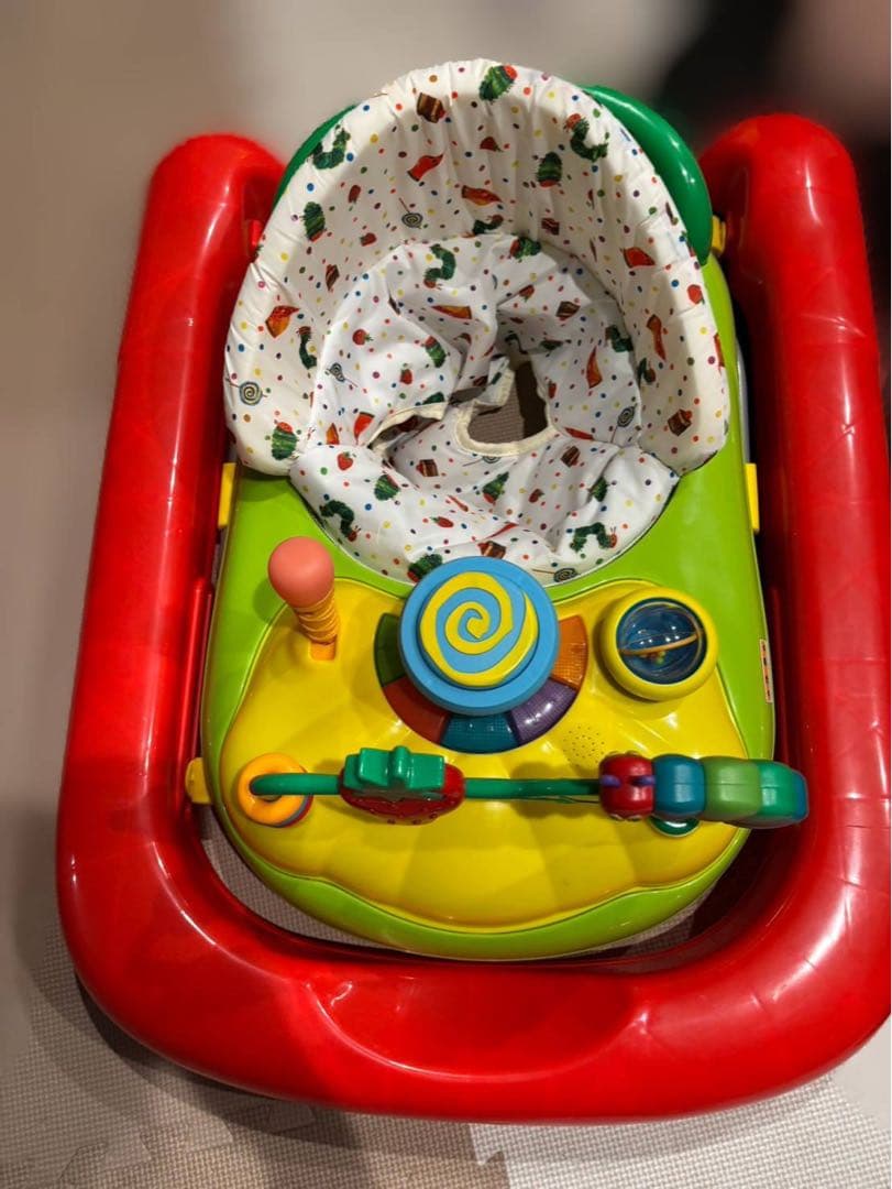 【値下げ交渉受付中】 Eric Carle はらぺこあおむし 2in1ウォーカー