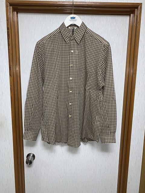 4 新品 25ss AURALEE AIRY LIGHT COTTON CHEC