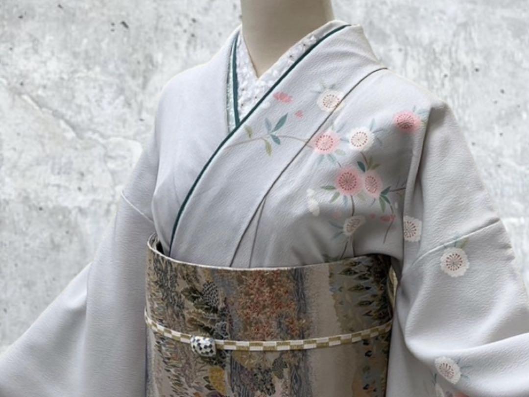 ❪7294❫ ❃ 訪問着 ❃ 『松井 青々』 作 画像3