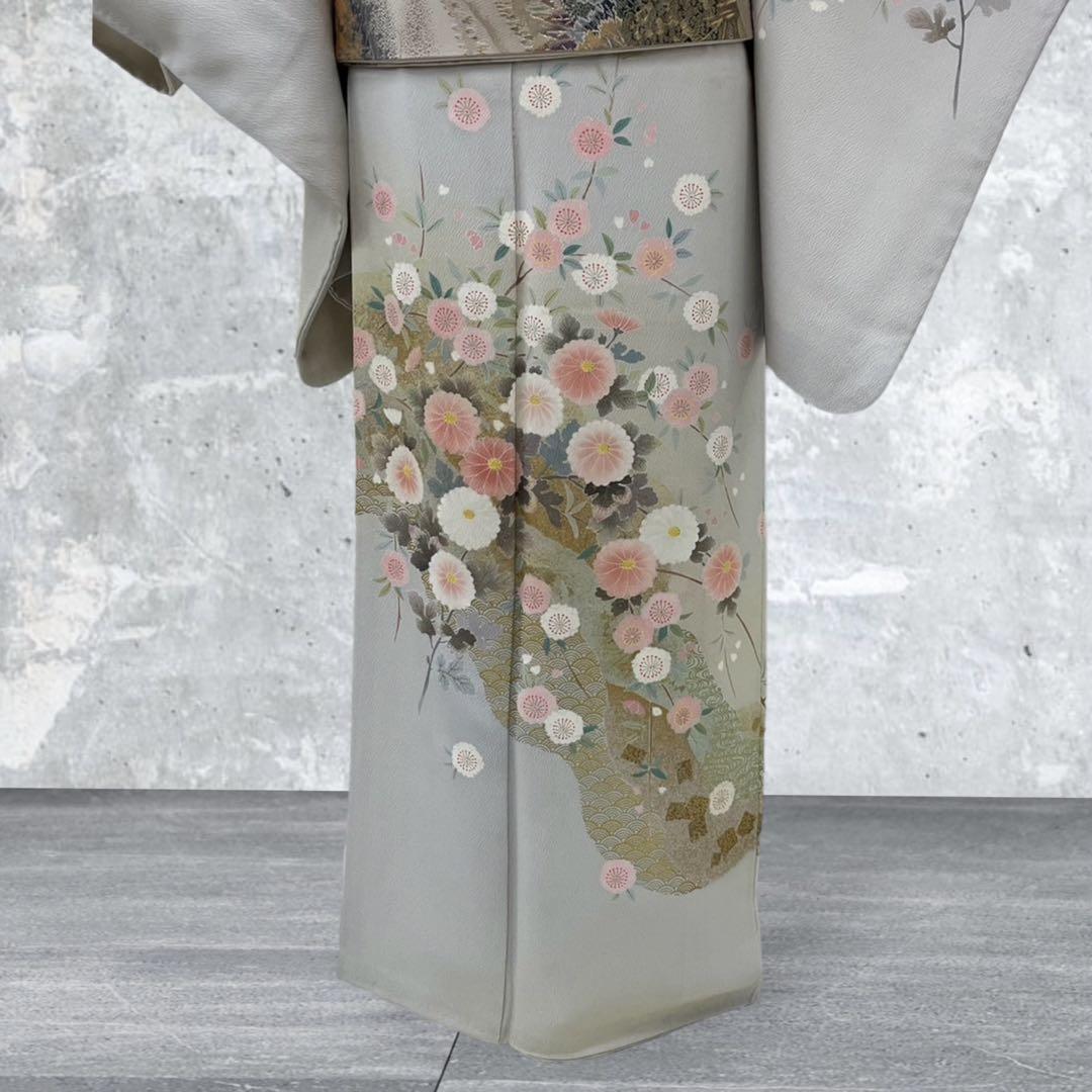 ❪7294❫ ❃ 訪問着 ❃ 『松井 青々』 作 画像5