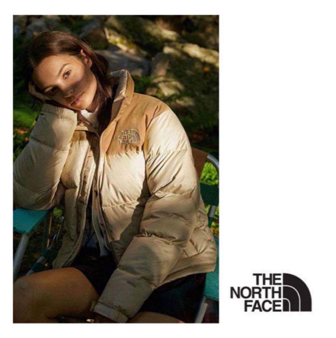 THE NORTH FACE ヌプシ ダウンジャケット ベージュ M