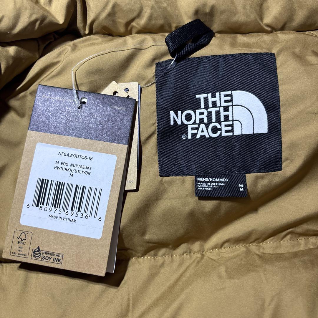 THE NORTH FACE ヌプシ ダウンジャケット ベージュ M