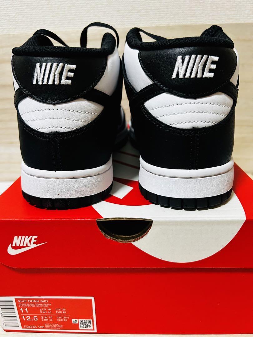 靴 NIKE DUNK MID FQ8784-100 29cm