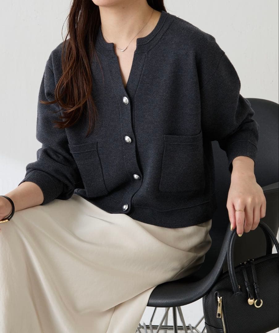 COLLAGE GALLARDAGALANTE スウェットライクスキッパーカFREE SIZE・COLLAGE GALLARDAGALANTE