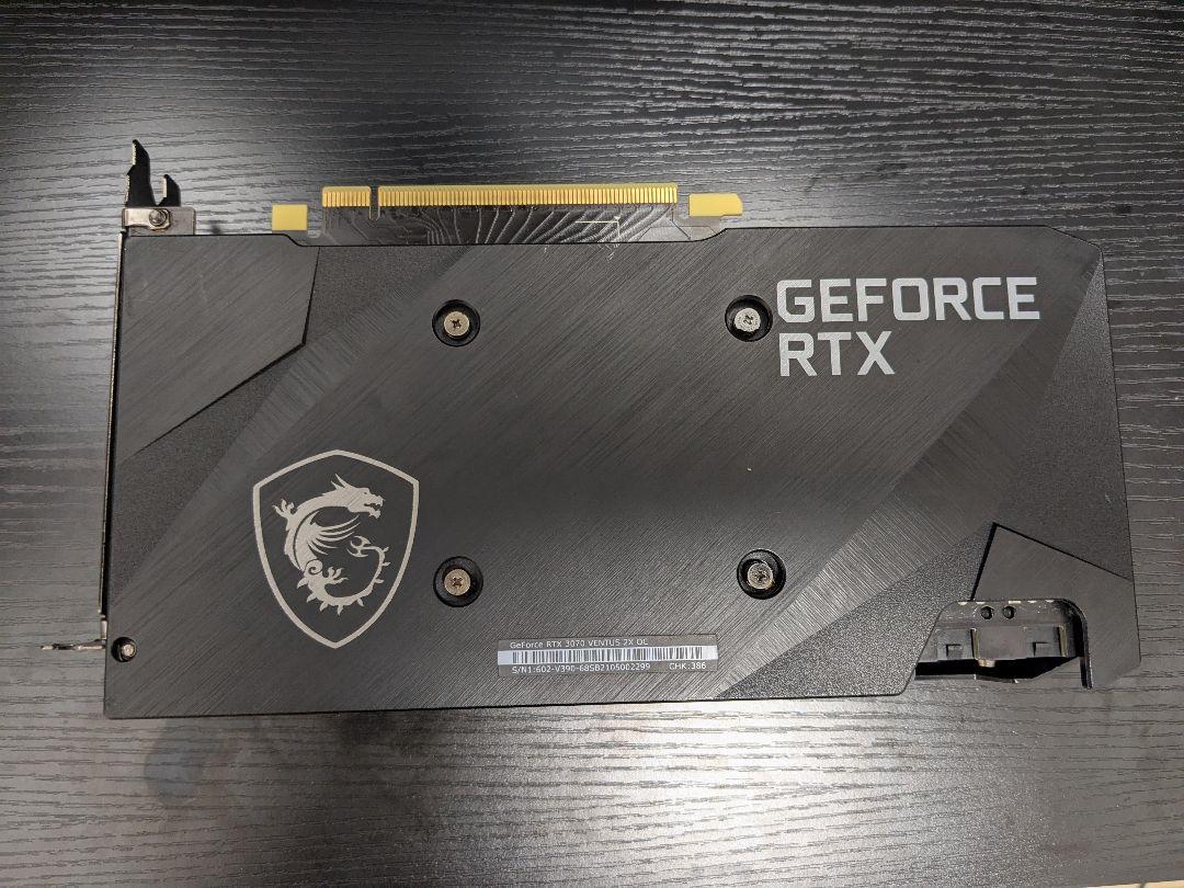 MSI GeForce RTX 3070 VENTUS 2X OC【ジャンク】
