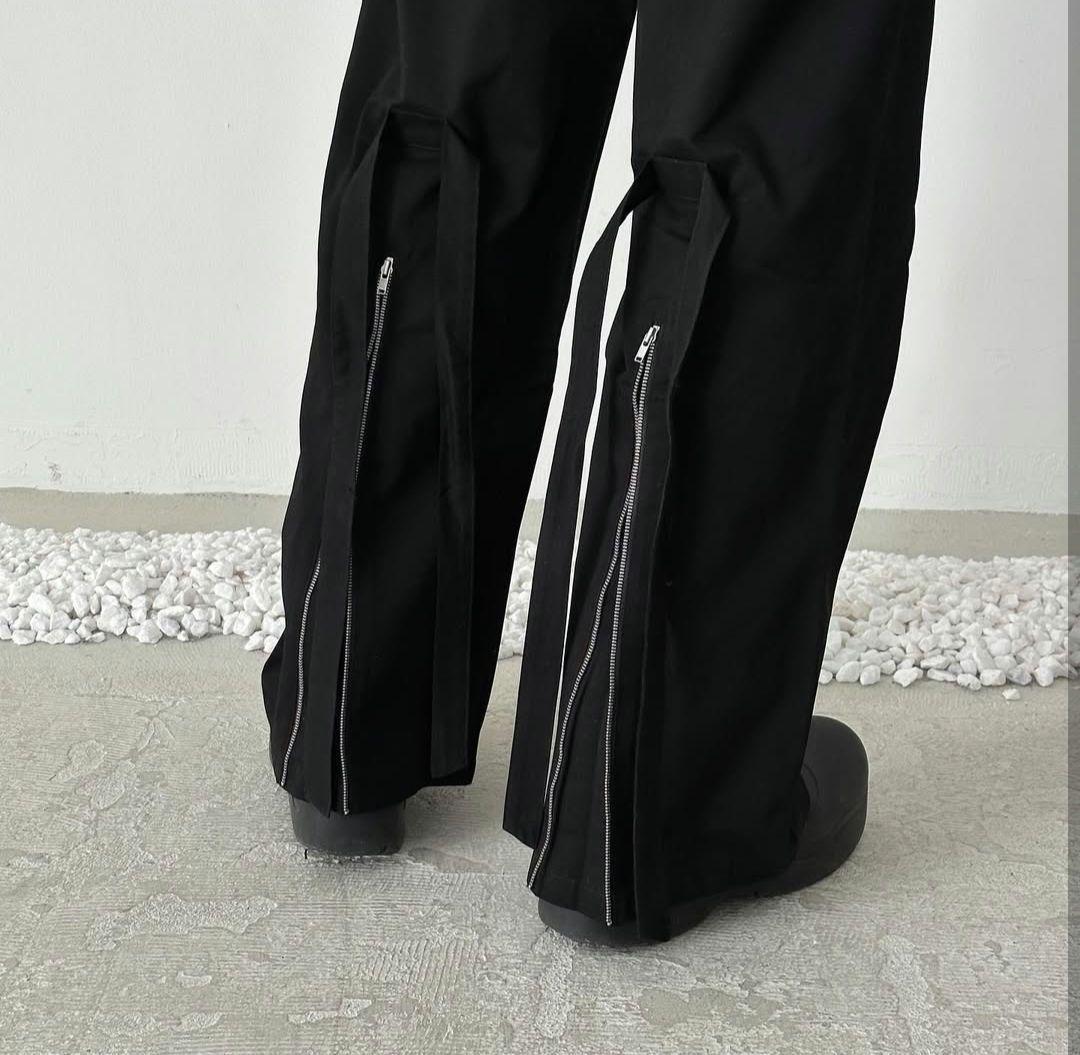 IRUSEsecond by precme ボンテージ スモーカーパンツ 3 黒