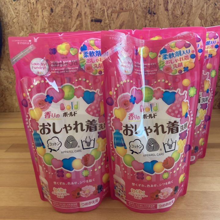 ボールド洗濯洗剤 液体 おしゃれ着洗剤 詰め替え400g X5コ Grblend Org