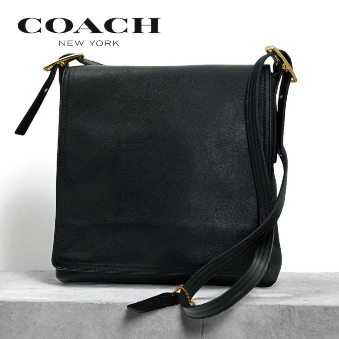 オールドコーチ コーチ COACH ショルダーバッグ バッグ 黒 ブラック