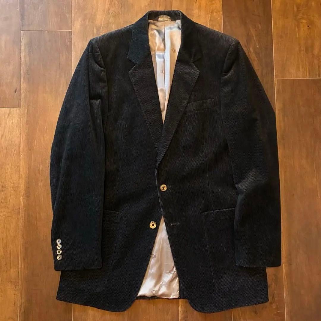 70s us vintage クリスチャンディオール テーラードジャケット 古着