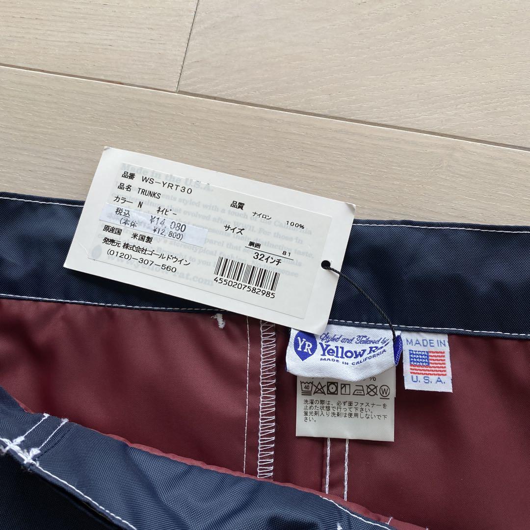 新品未使用】イエローラット サーフパンツ 海パン 32 アメリカ製