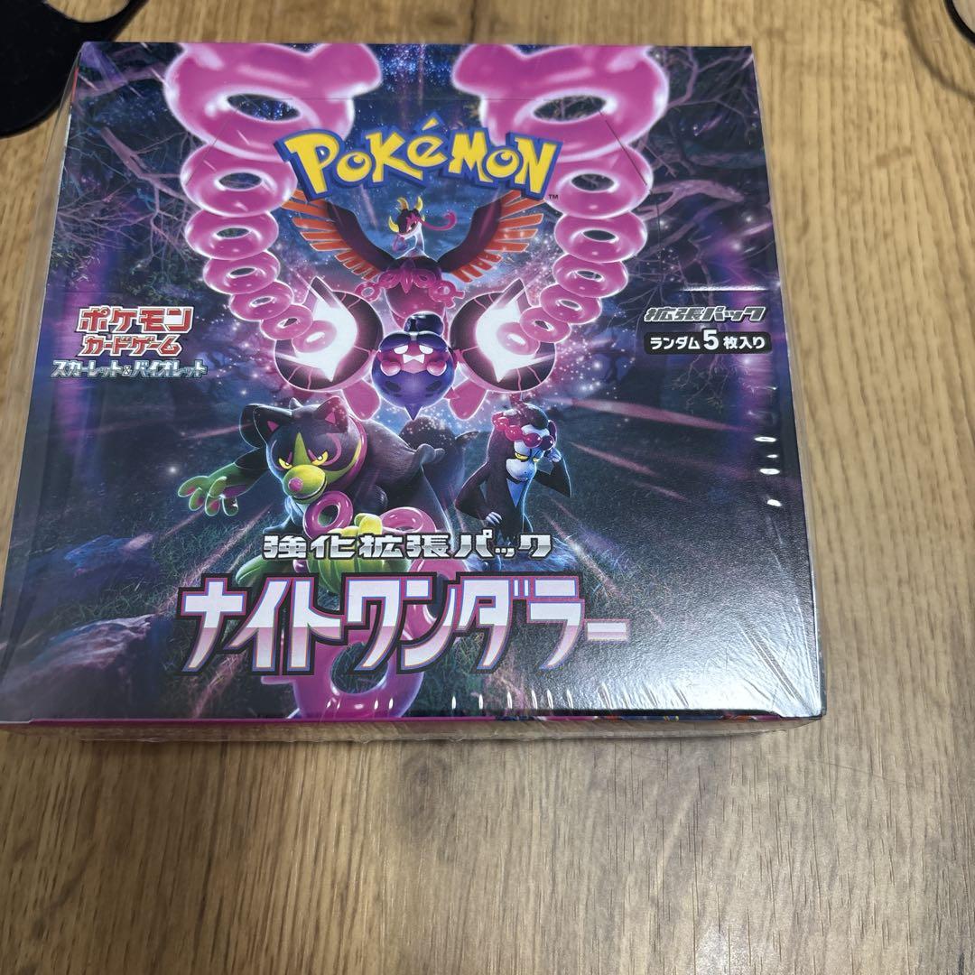 ポケモン ナイトワンダラー 未開封 シュリンク付き1BOX - メルカリ
