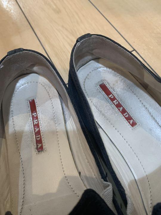 PRADA スリッポン df1yT-m36404855531 2022国産